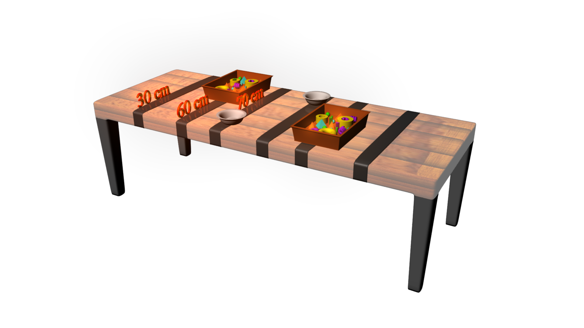 Robotic Arm Challenge Table Setup