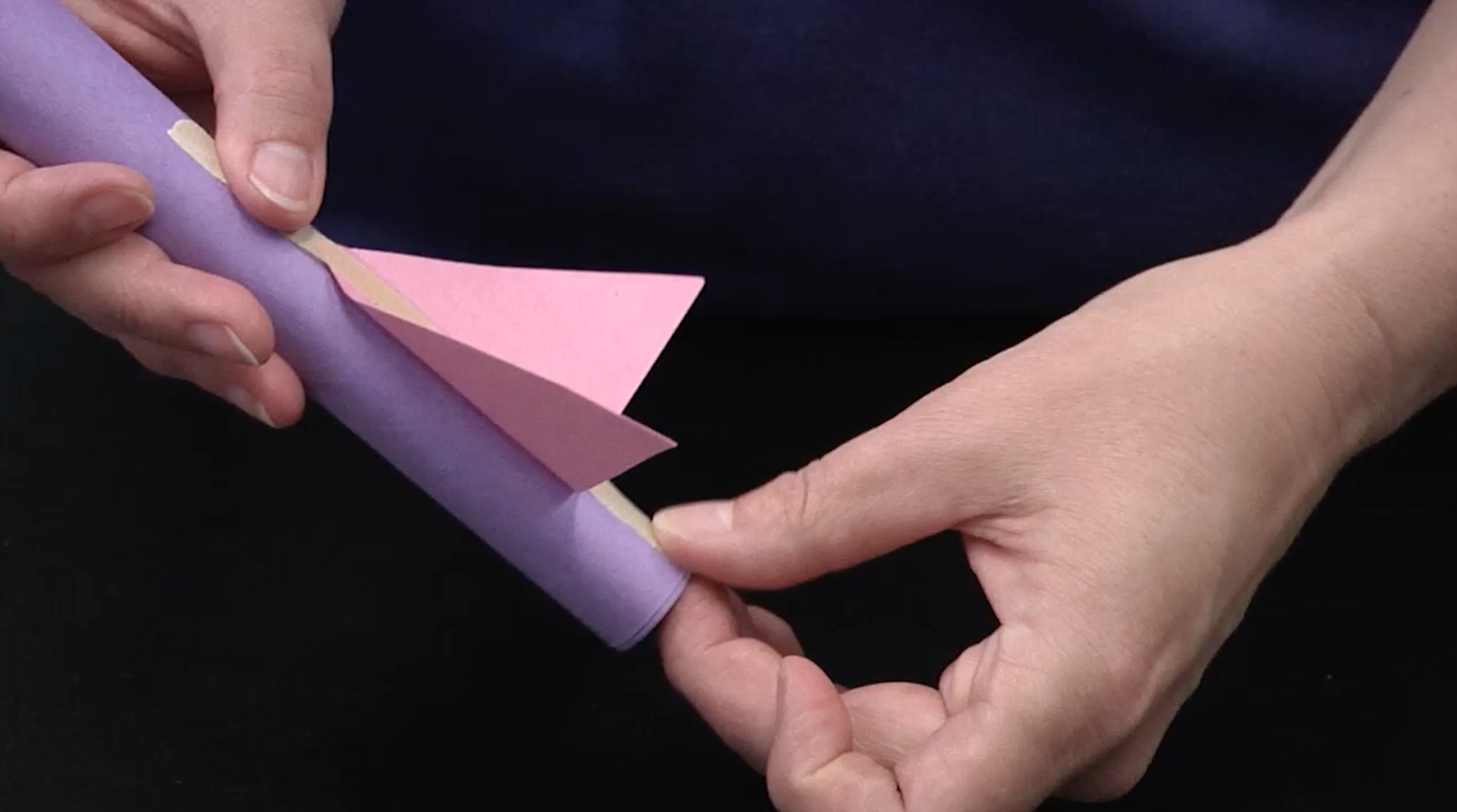 attaching the fins