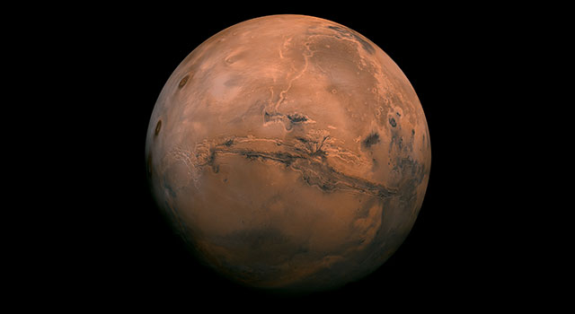 NASA JPL Edu Mars lithograph poster