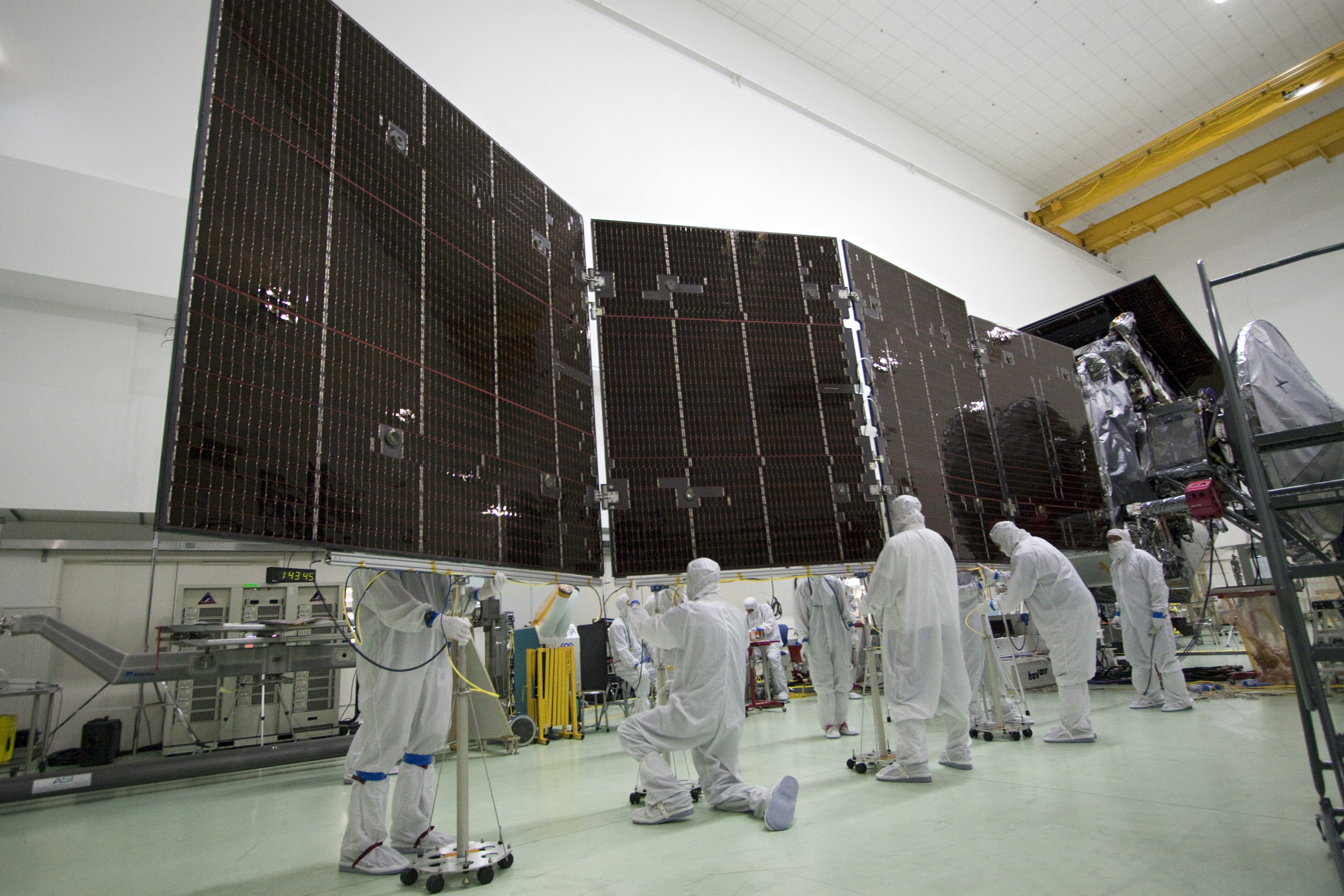 NASA's Juno spacecraft being prepped for launch