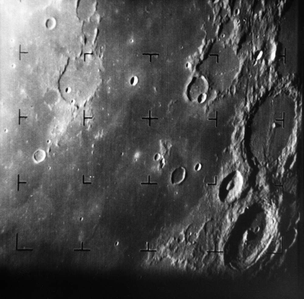 Ranger 7 photo of the moon