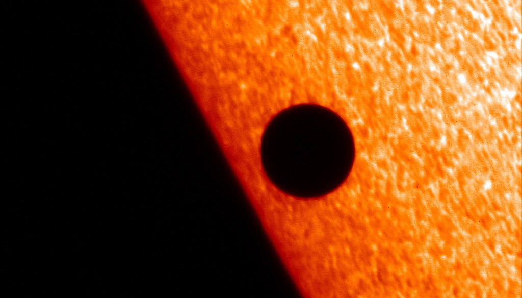 Mercury transits the sun in 2006