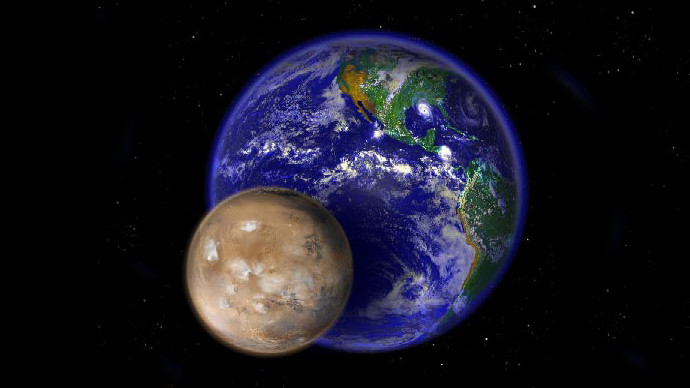 NASA JPL Edu Earth/Mars Comparison Poster