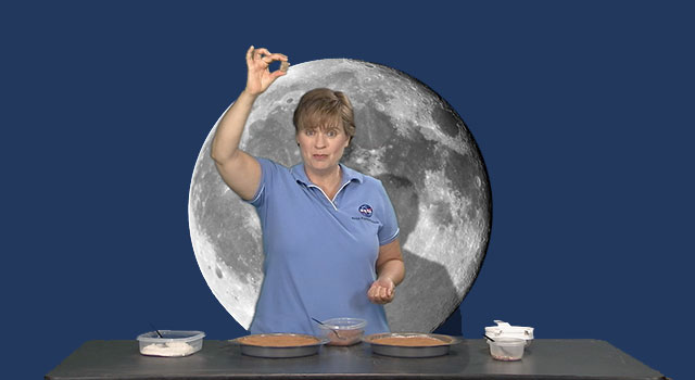Classroom Activity: Whip Up a Moon-Like Crater