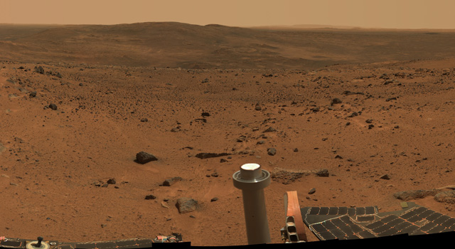 Mars as seen by the MER rover