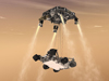 Sky Crane for the Curiosity rover