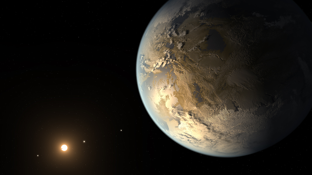 Kepler 186f NASA Artist conception
