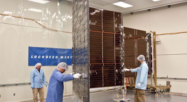 Juno Solar Panel Deployment Test