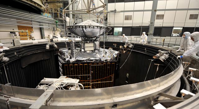 Juno Emerges from Thermal-Vac Testing