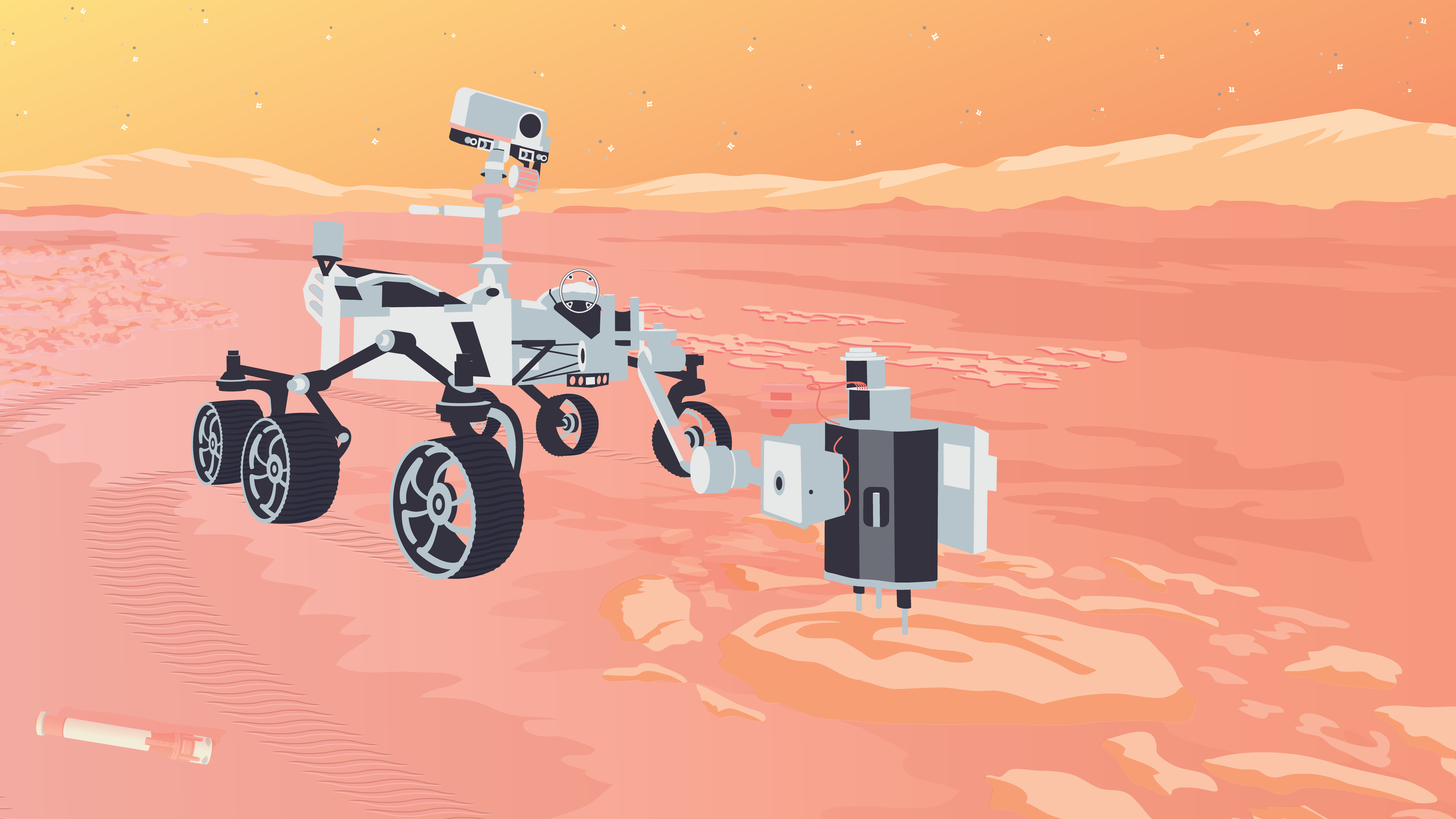 Download: Perseverance Mars Rover Background