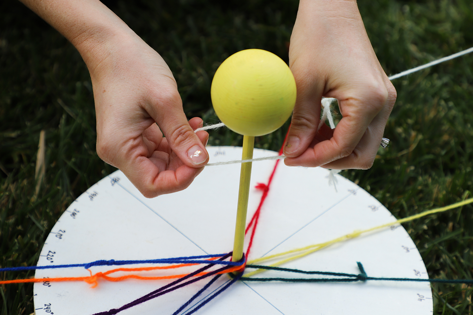 Educator Guide Kinesthetic Radial Model Of The Solar System Nasa Jpl Edu