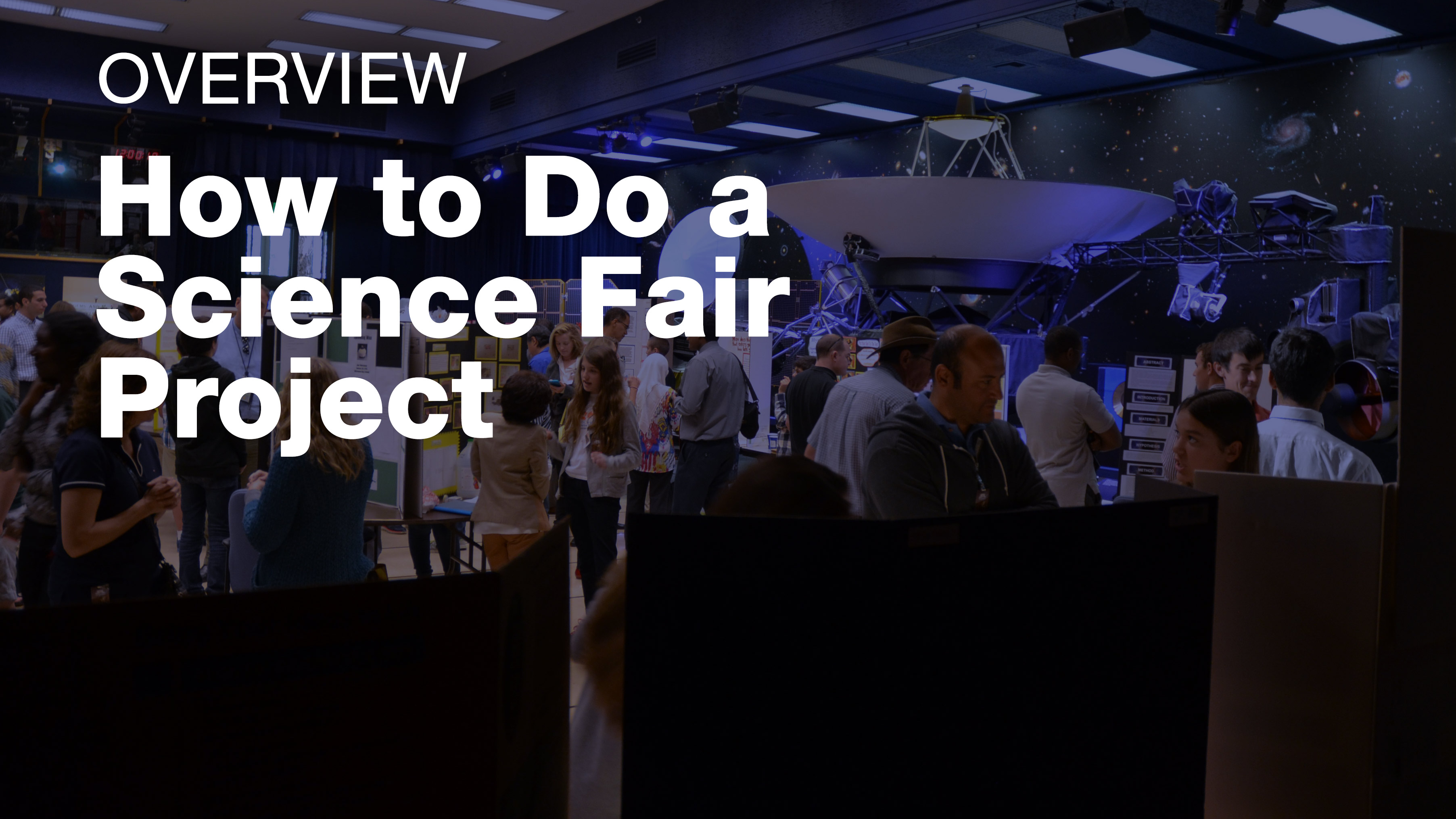 Educator Guide: How to Do a Science Fair Project  NASA/JPL Edu