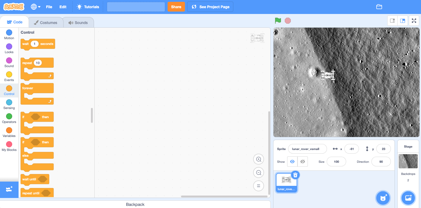 Educator Guide: Explore Mars With Scratch