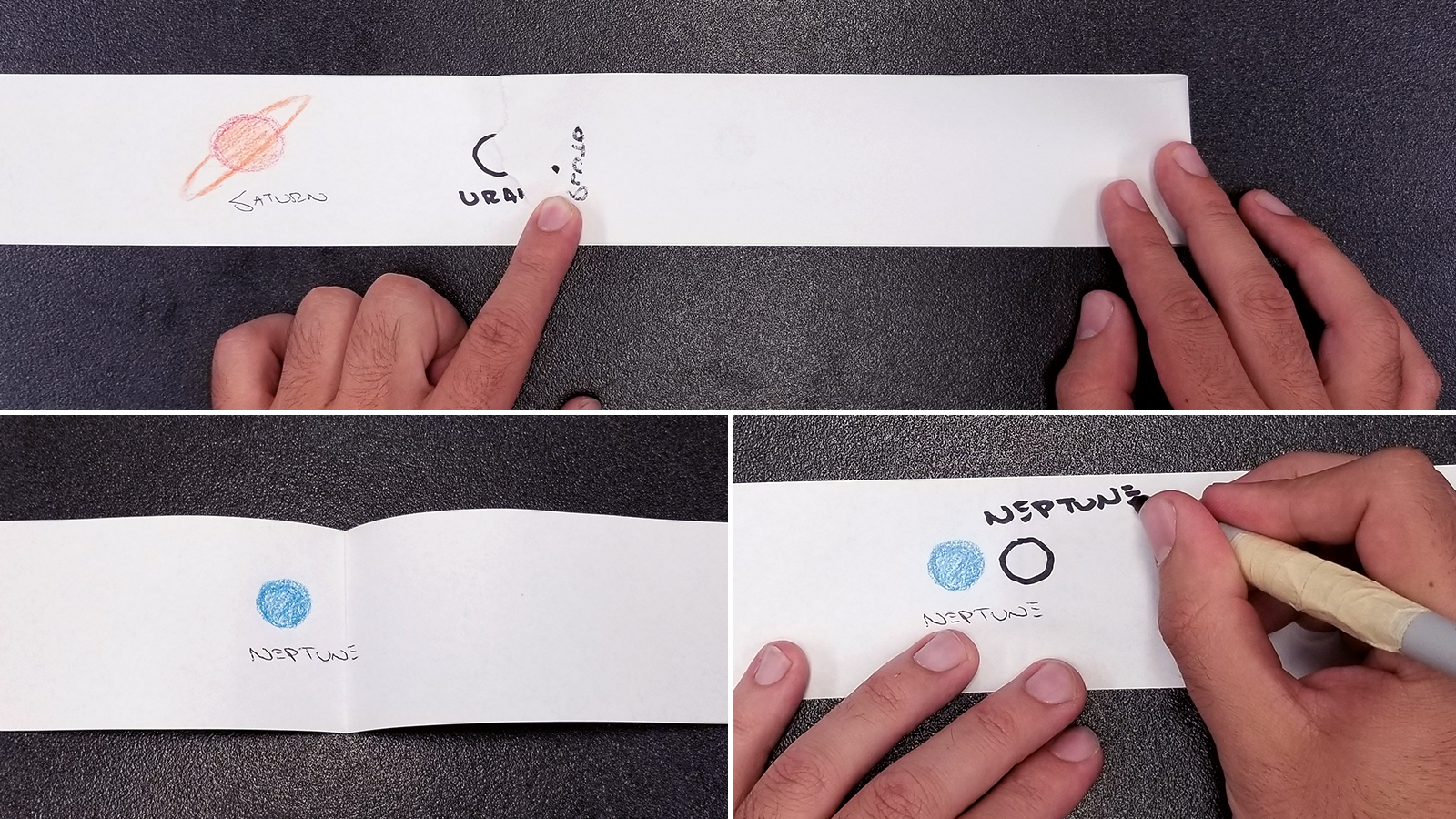 Solar System Scroll Activity - Step 5