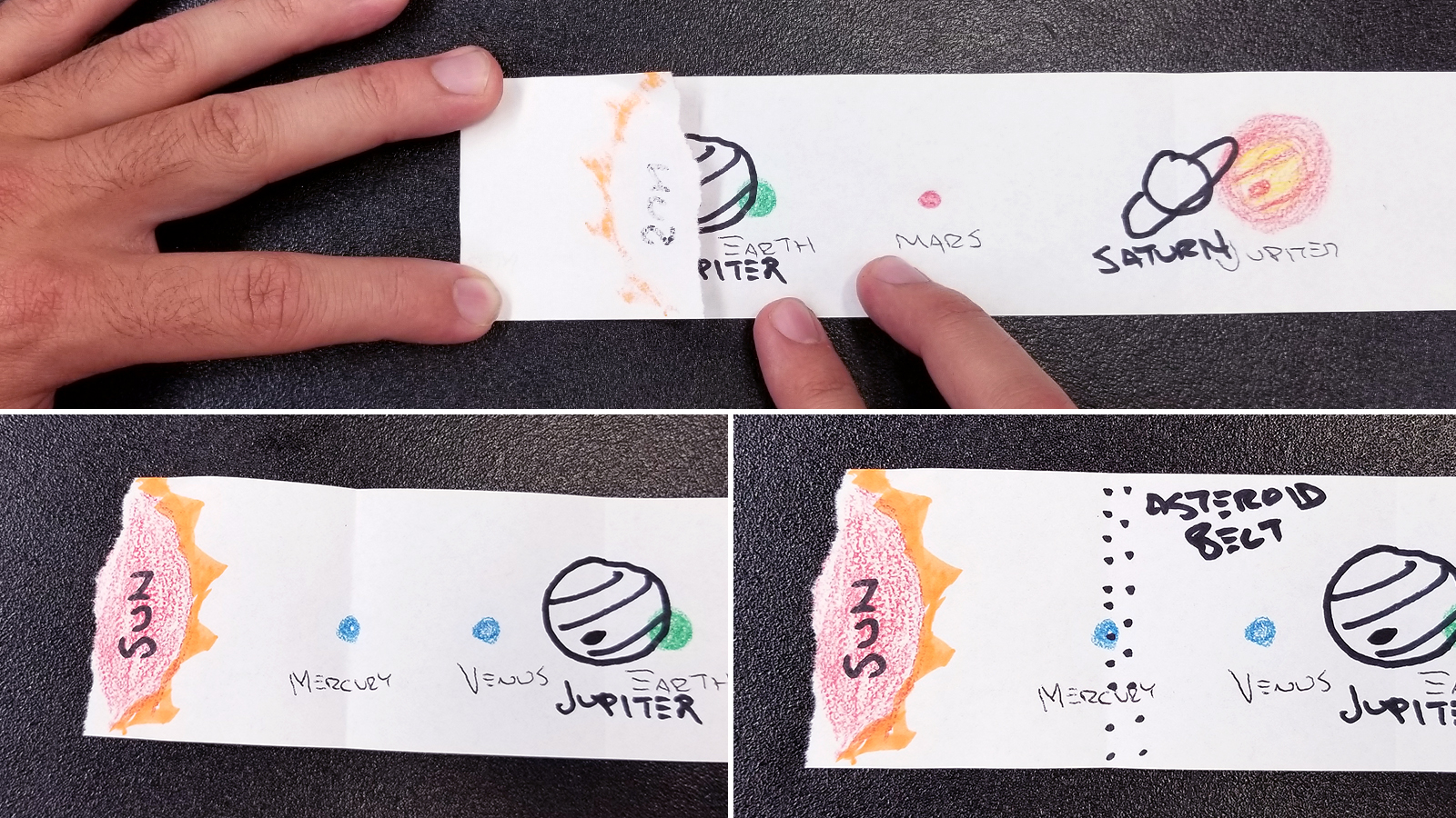 Solar System Scroll Activity - Step 7