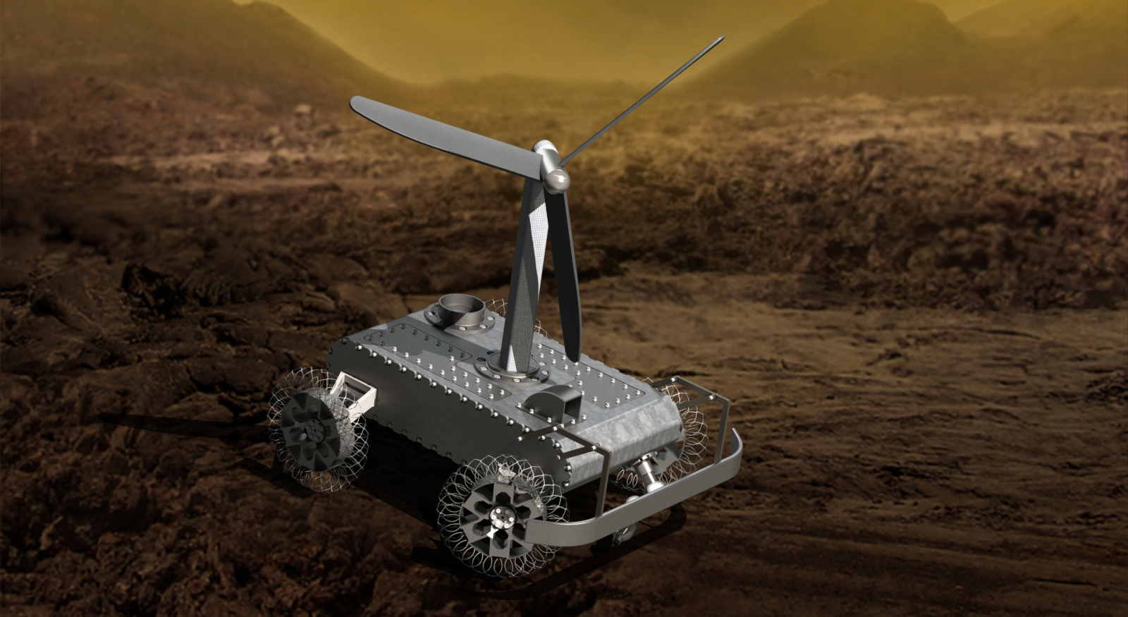 Un rover totalement mécanique sur Vénus ? Mechanical_rover