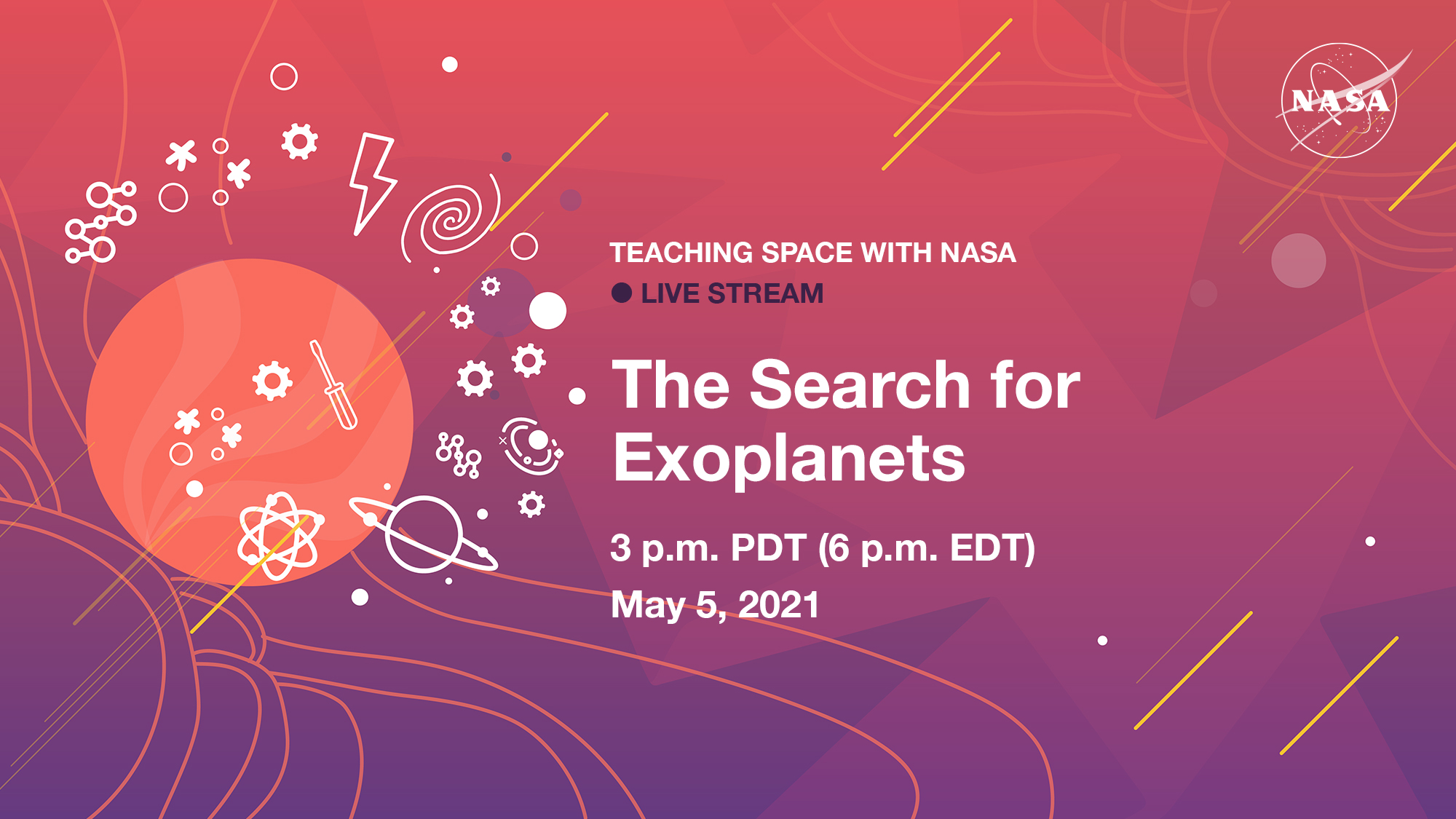 Teaching Space With NASA Live Stream – The Search for Exoplanets