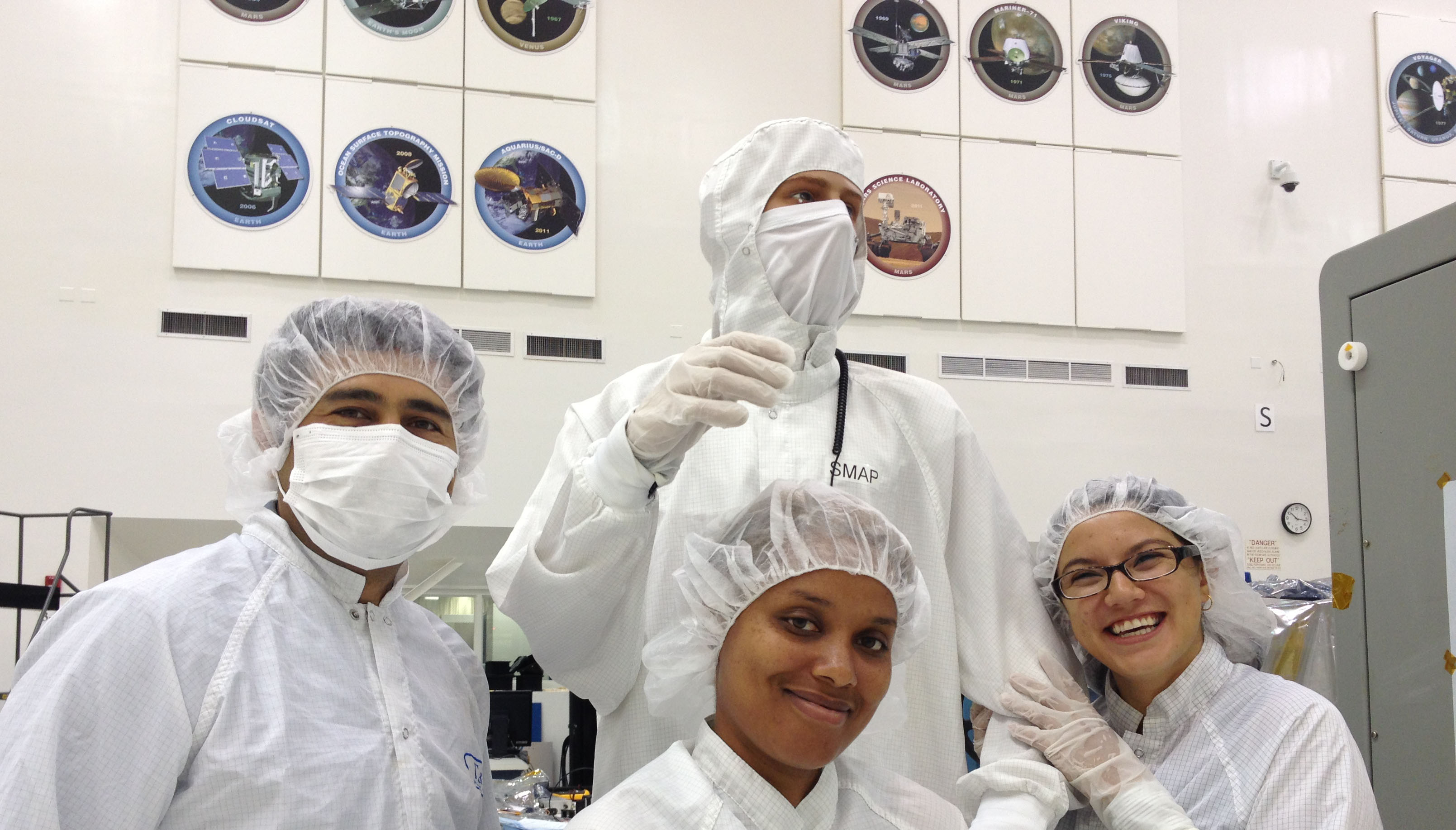 Interns at JPL