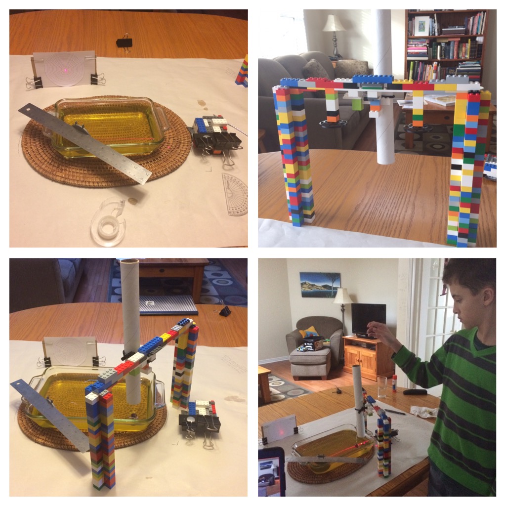 Josh Dove's science fair project on gravitational waves