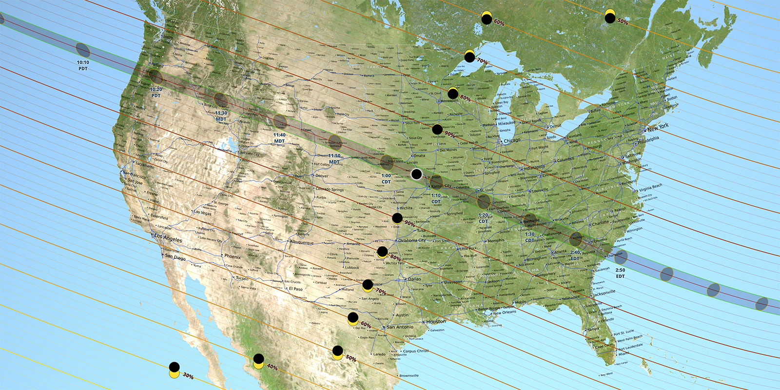 Aug 2017 eclipse map
