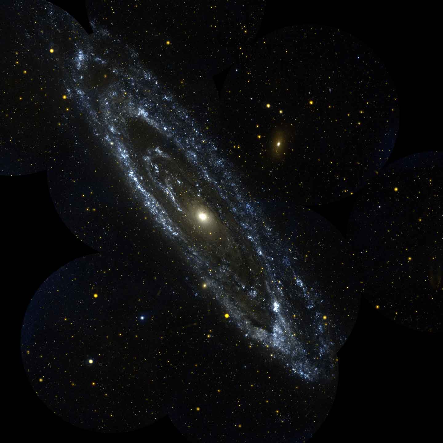 Andromeda Galaxy, Galex