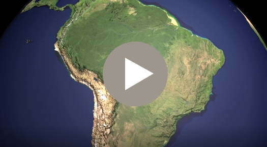 Amazon Basin Monthly GRACE Data