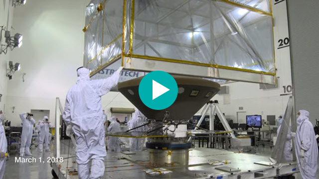 InSight arrives at Vandenberg Air Force Base