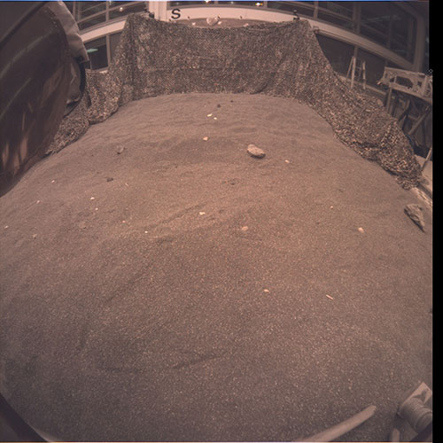 image taken by an engineering model of NASA’s InSight lander