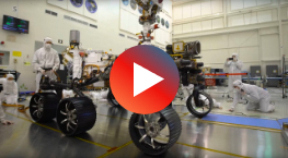 First Drive Test of NASA’s Perseverance Rover