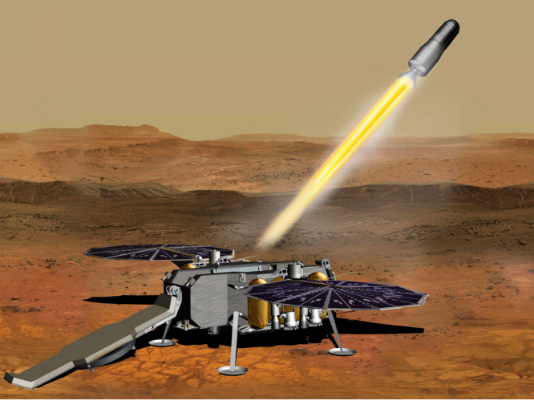 Artist concept of Mars Sample Return