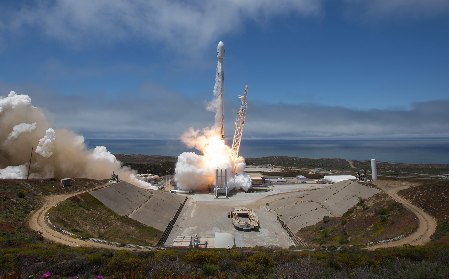 Space Launch Complex 4E at Vandenberg Air Force Base in California