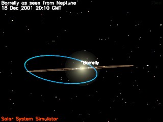 Comet Borrelly As Viewed From The Outer Solar System