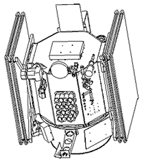 Spacecraft configuration drawing