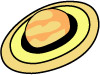 Solar system orbits icon