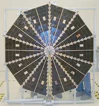 NGU Solar Array deployed in the laboratory