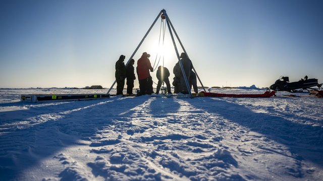 Arctic Test for JPL's IceNode Prototype