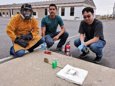 UC Merced – Engineering students spent a semester working to recreate the flame-retardant material known as "Starlite.“ The project was reported on in the Valley Public Radio News.