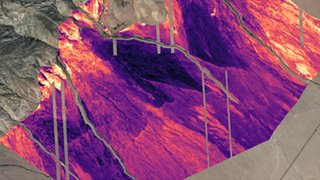 A band ratio image by Researcher Rob Zinke