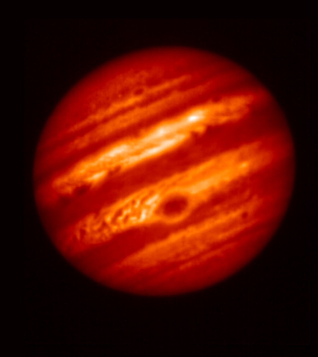 Space Images Jupiter With Great Red Spot Mid Infrared Effy Moom Free Coloring Picture wallpaper give a chance to color on the wall without getting in trouble! Fill the walls of your home or office with stress-relieving [effymoom.blogspot.com]