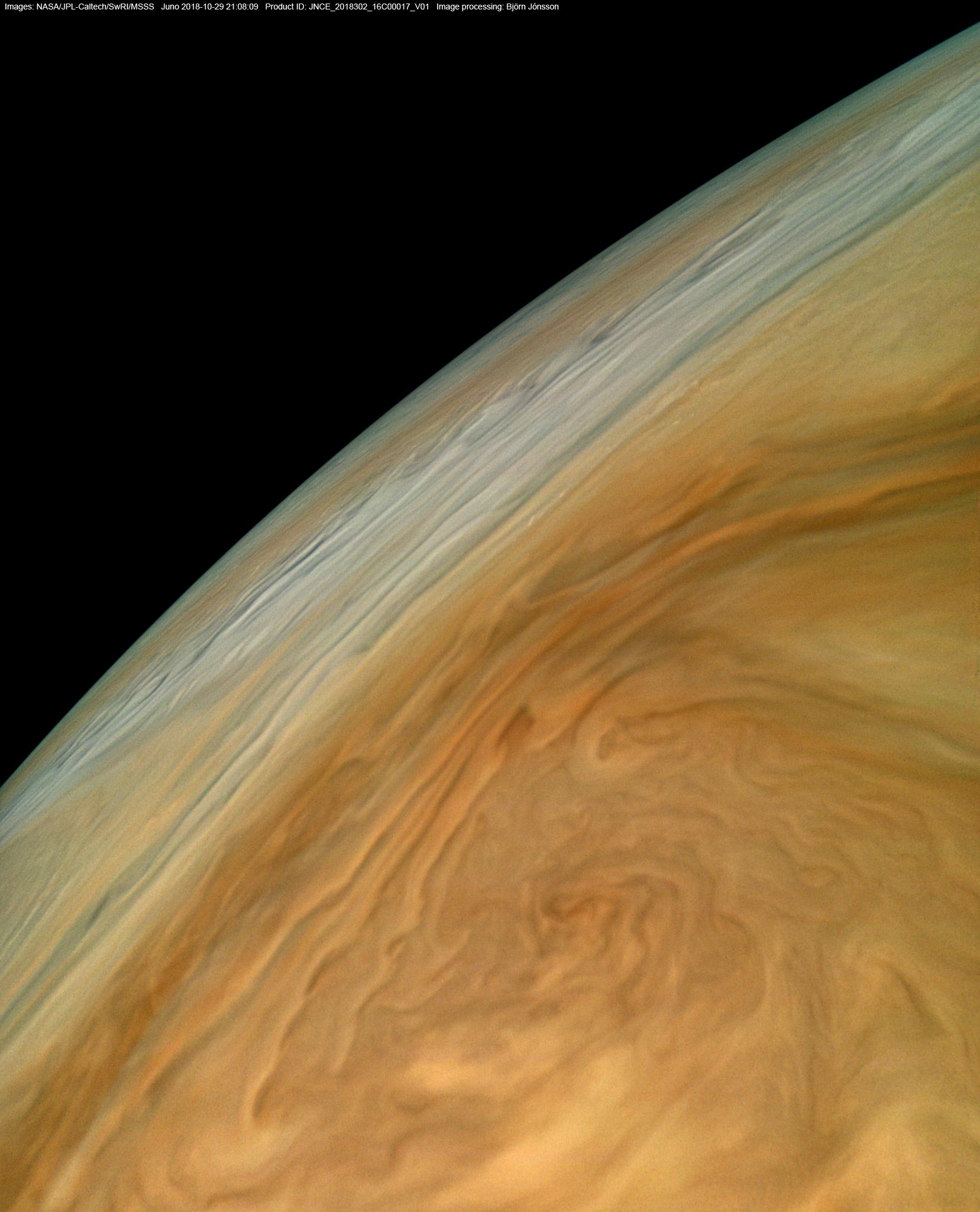 Jupiter's North Equatorial Belt