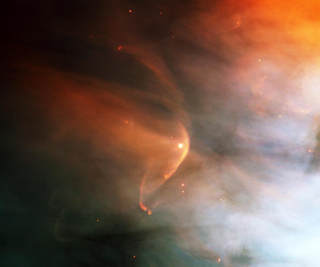 Bow Shock Around Young Star