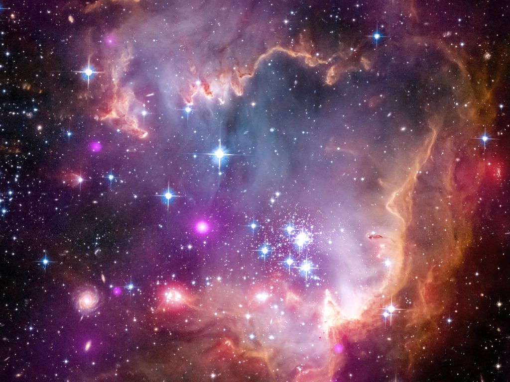 Space Images Taken Under The Wing Of The Small Magellanic Cloud